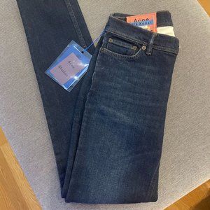 ACNE STUDIOS  Blue Blå Konst North Dark Blue Jeans